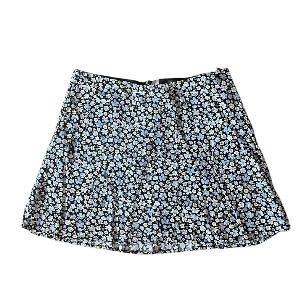 Y2k 90s floral mini skirt